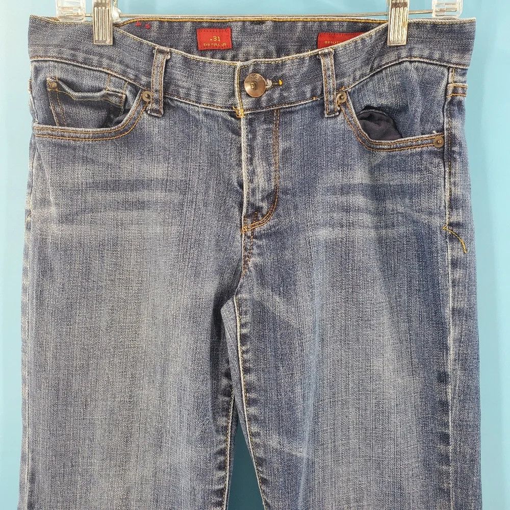 Express X2 Low Rise Eva Wide Leg Jeans 31 - Picture 7 of 16